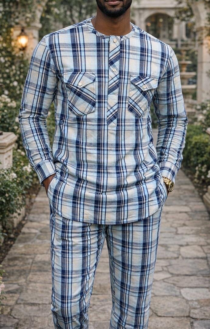 Ensemble homme africain moderne