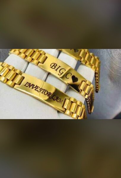 Personal customisation bracelet for both gender.