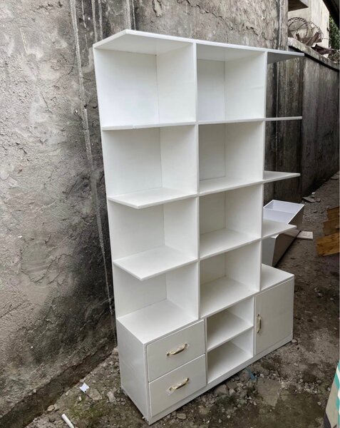 Étagère de Rangement en Blanc