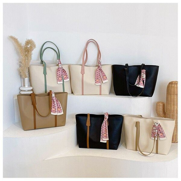 Sac grand format bien doublé