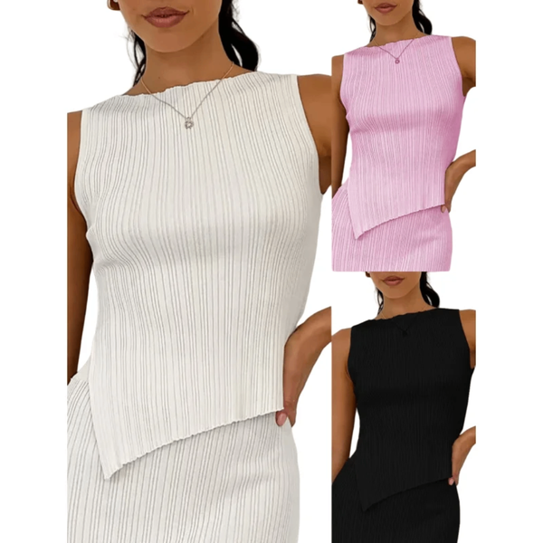 Robe Élégante Asymétrique Femme