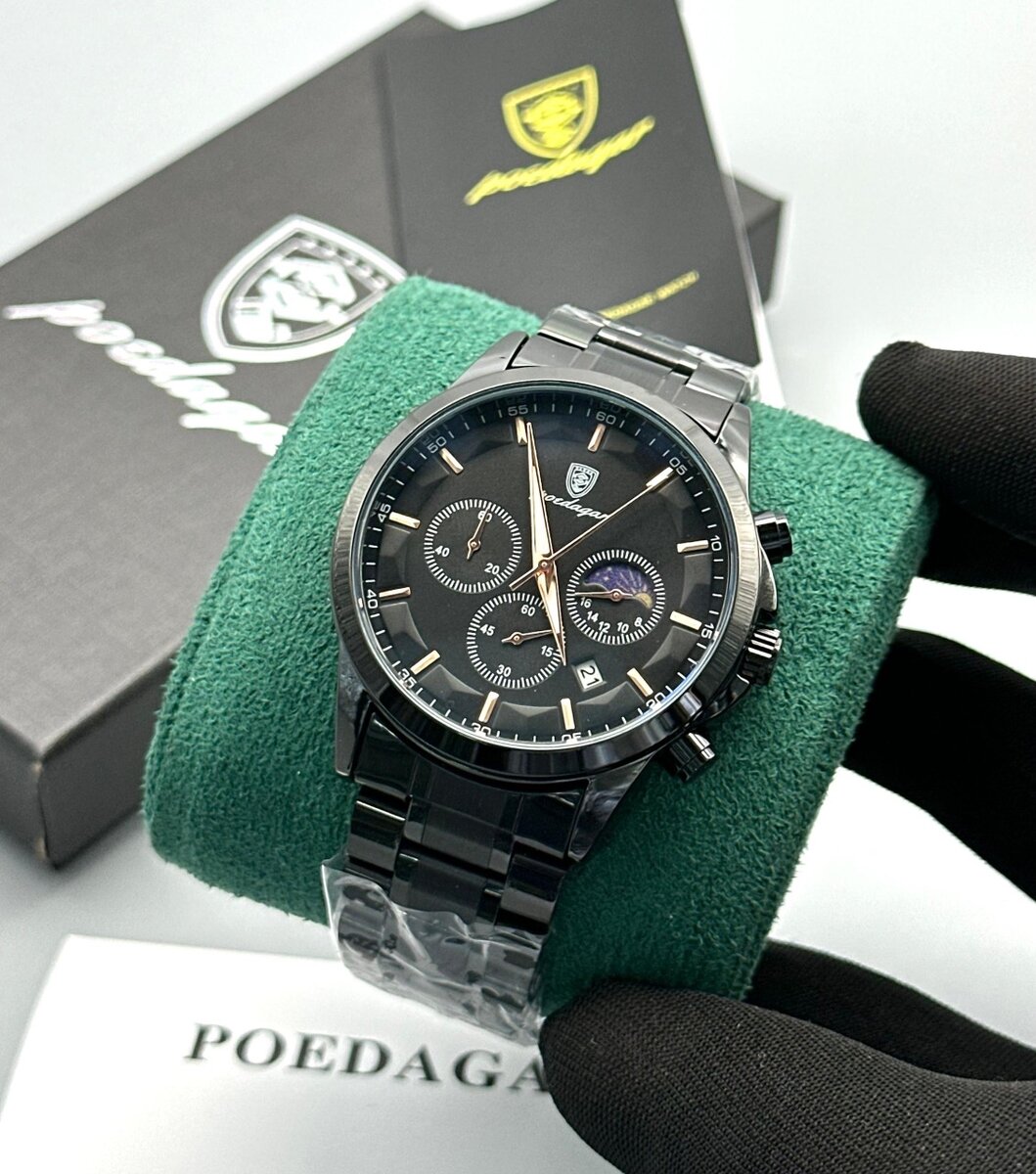 Montre Homme Chronographe Élégante