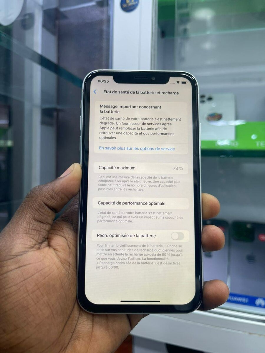 iPhone XR 64giga sans face ID