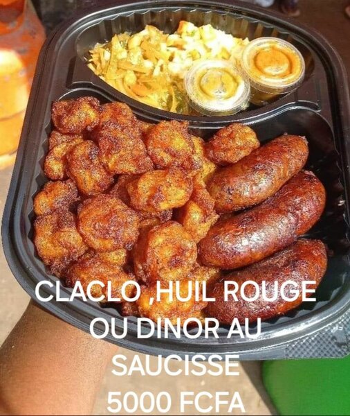 Claclo,huile rouge/dinor