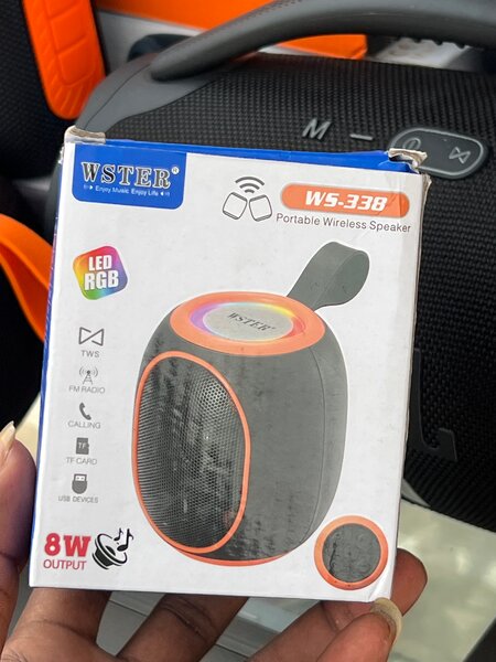 WSTER WS-338 Wireless Speaker Portable Bluetooth Speaker