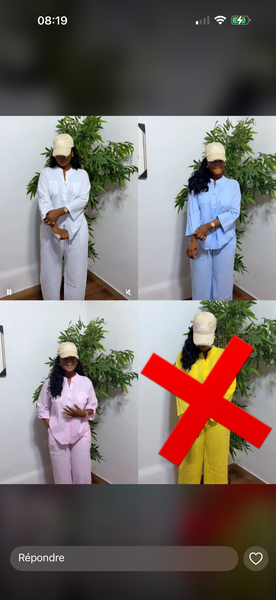 Combinaison ample style décontracté