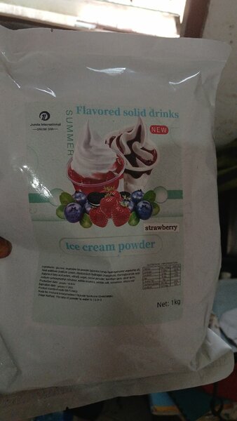 Ice cream powder