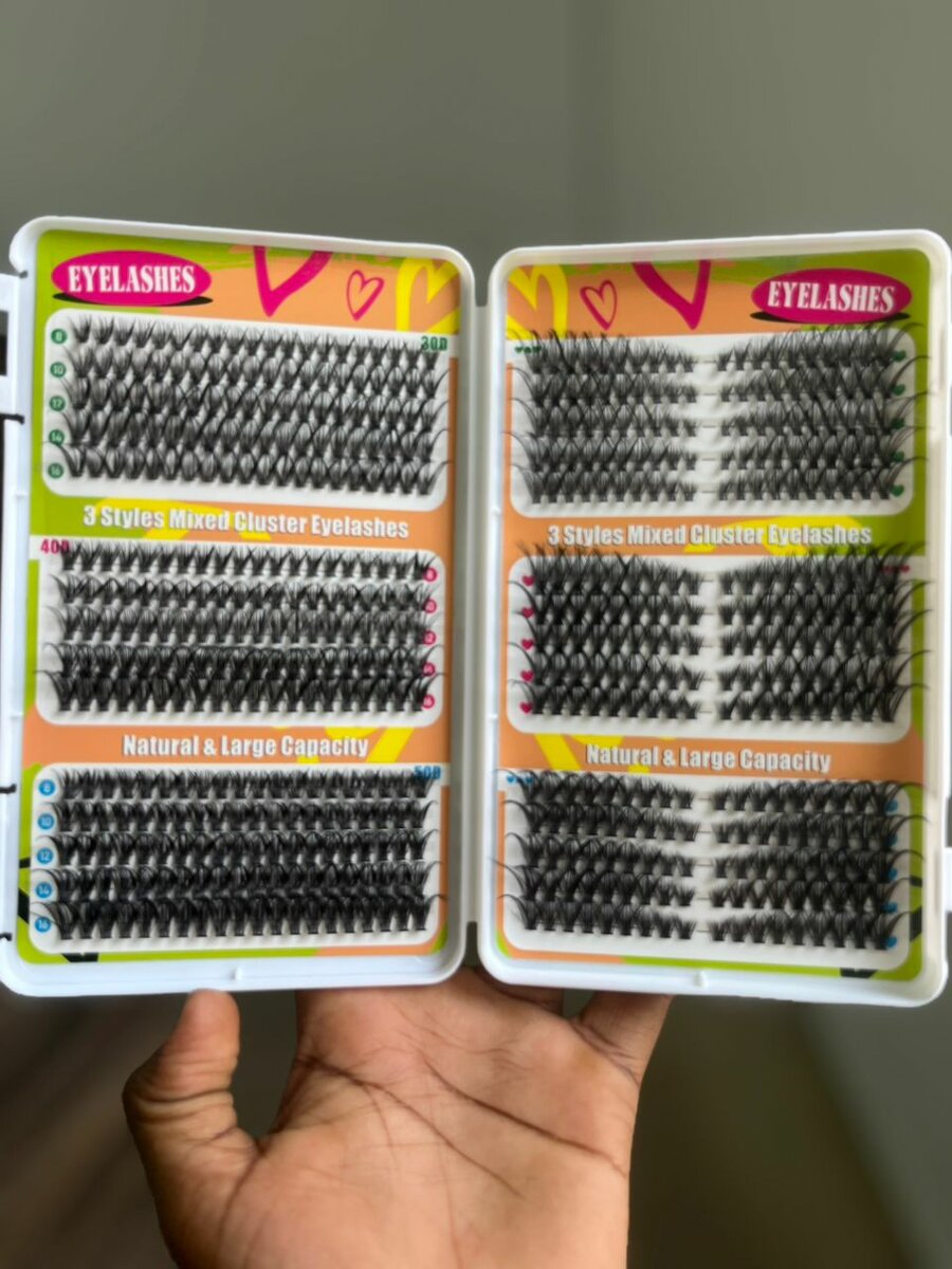 Cils Postiches en Cluster 3 Styles