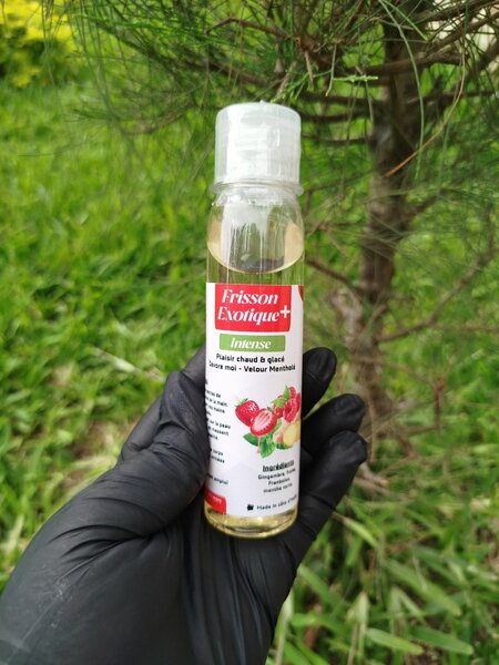 Huile de massage très mentholé