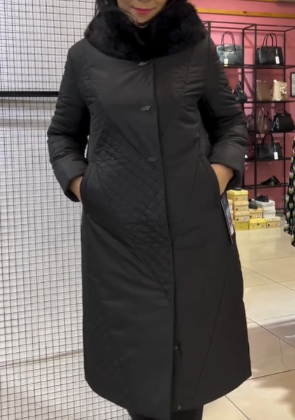 Куртка зимняя черная