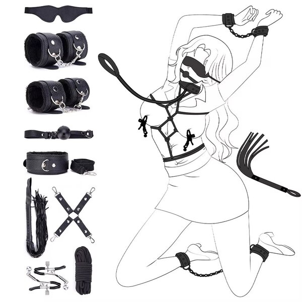 Ensemble de Bondage Érotique pour Adultes