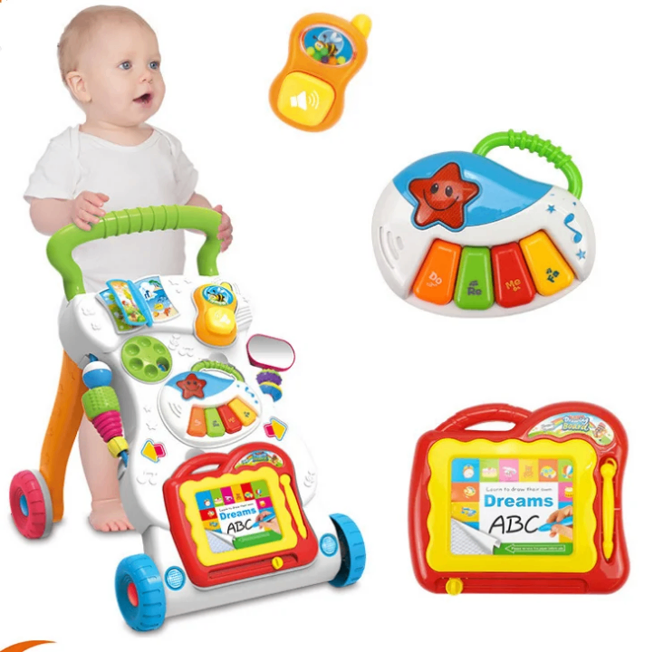 Trotteur Musical Bébé Éducatif