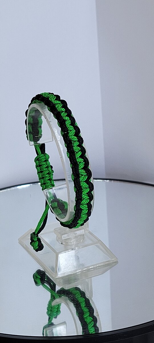 Bracelet en corde tressée