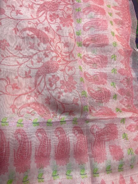 Khadi printed dopata