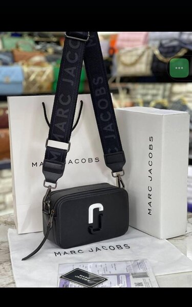 Sac bandoulière noir MARC JACOBS