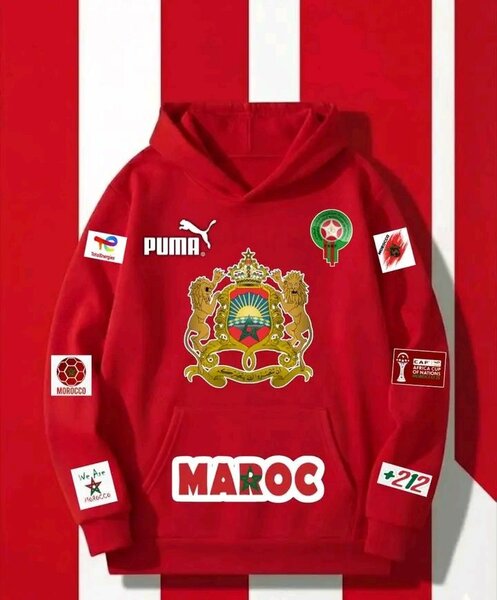 Sweat à capuche Maroc Puma
