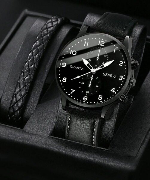 Montre homme élégante avec bracelet