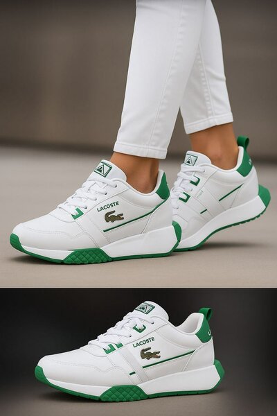 Baskets blanches Lacoste Homme