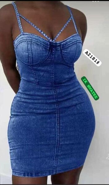 Ladies jeans dress available