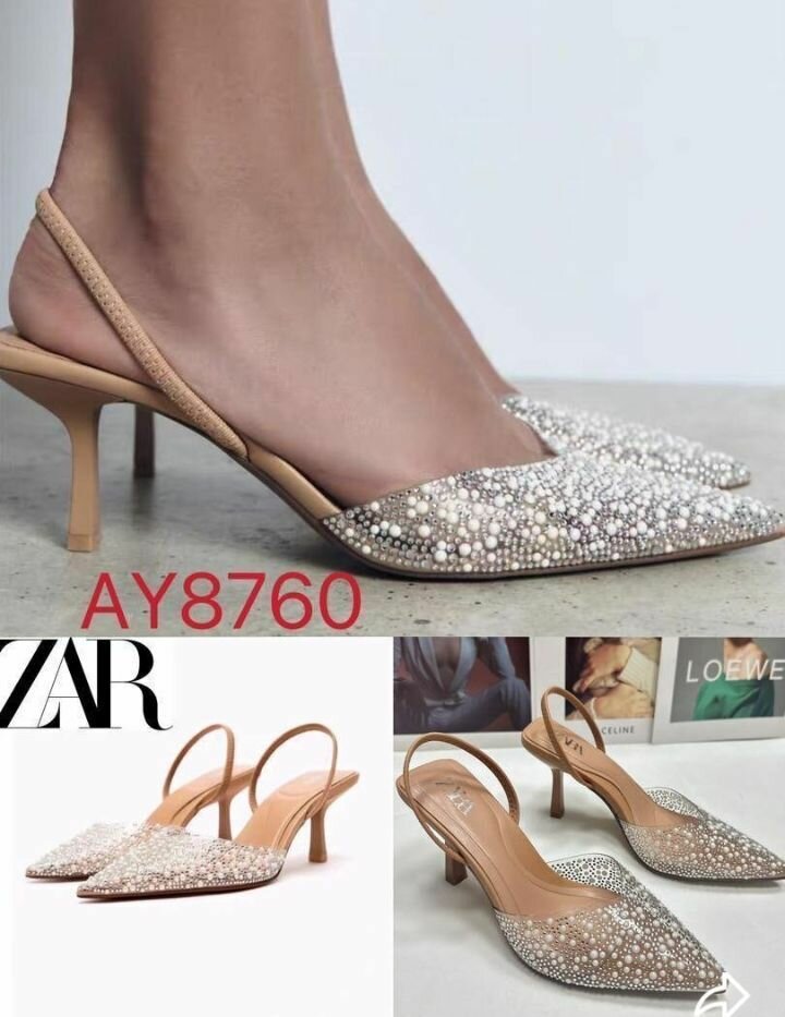 Zara Sandales à talons hauts