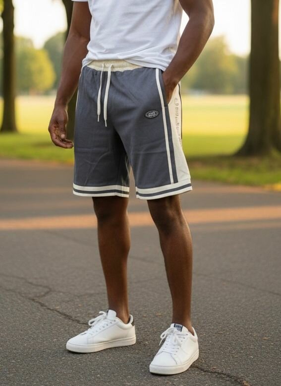 Shorts en coton décontractés