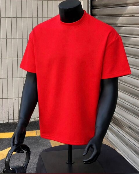 T-shirt rouge homme