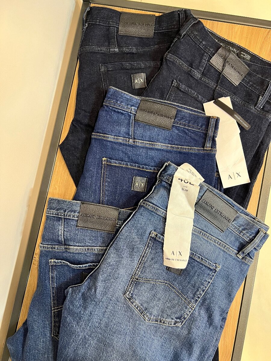 Мужские оригинальные джинсы Armani|Exchange