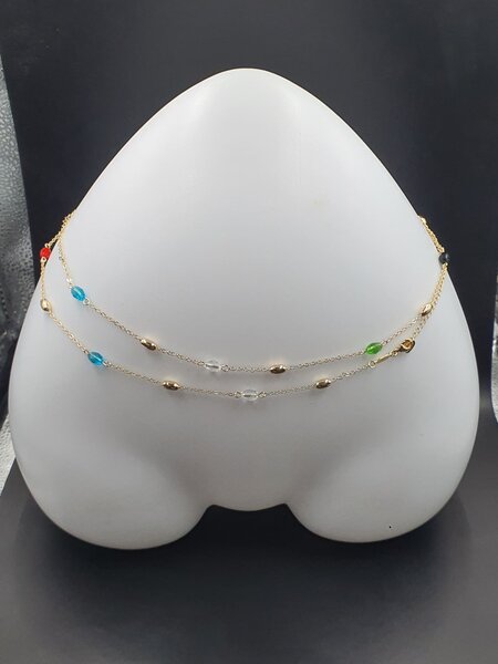 Chaîne de cheville élégante