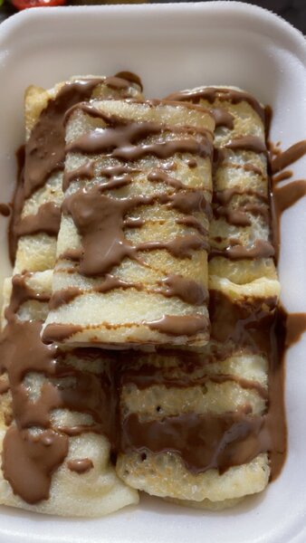 Crêpes gourmandes au chocolat