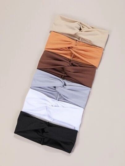 Lot de Bandeaux Torsadés