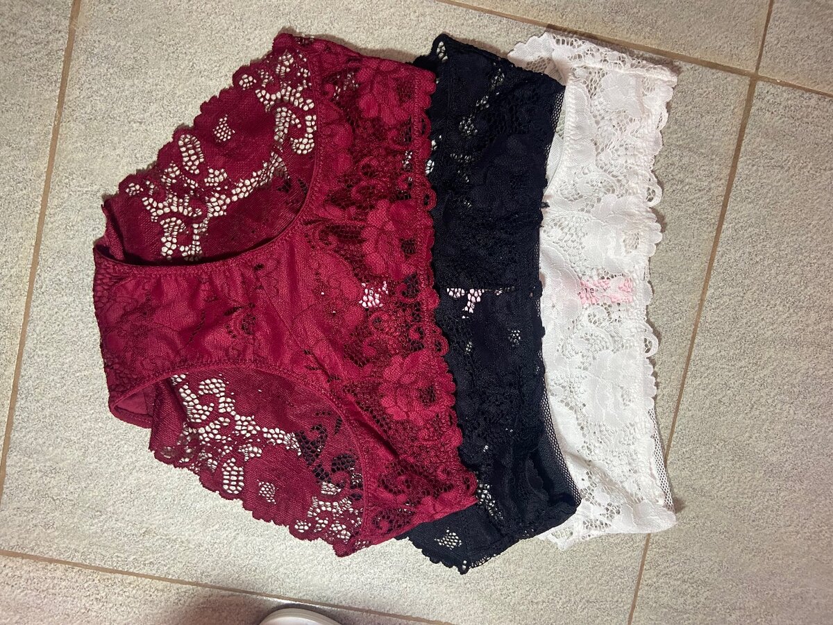 6 pieces Pink dear lace and breathable pants