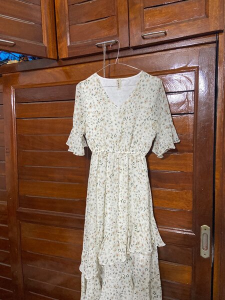 Robe longue florale élégante