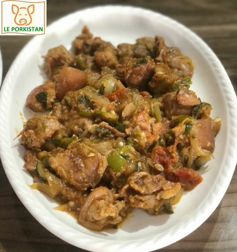 Porc sauté aux épices