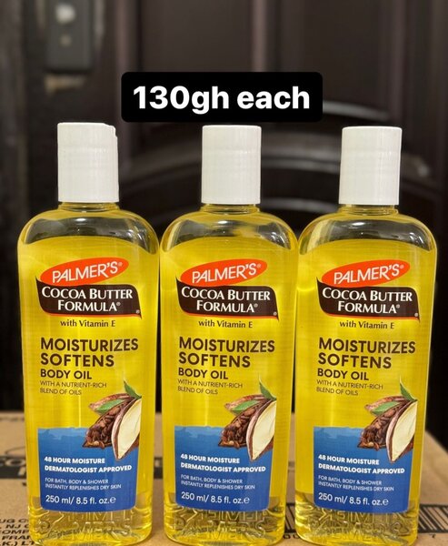 Palmers Moisturizes softens body oil