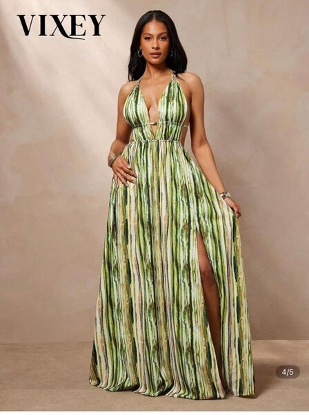 Robe d'Été Glamour Décolleté