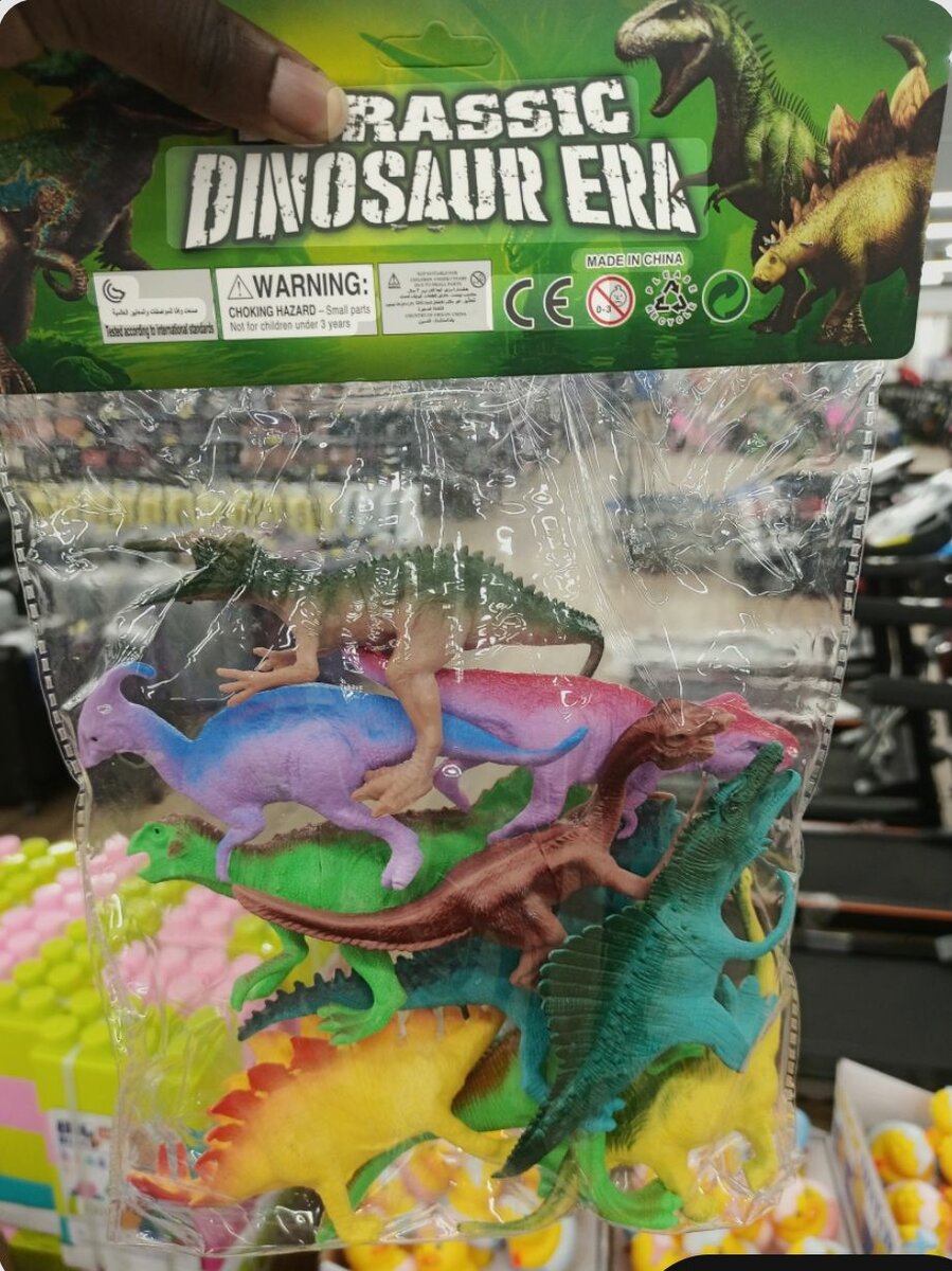Figurines Dinosaures Colorées