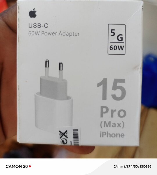 Adaptateur USB-C 60W iPhone