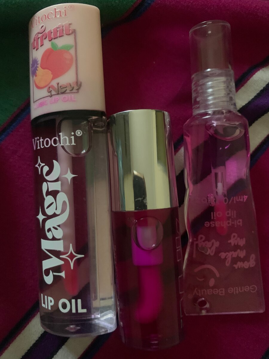 Lot de brillants à lèvres hydratants