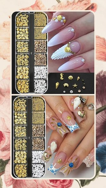 Éléments de décoration pour ongles