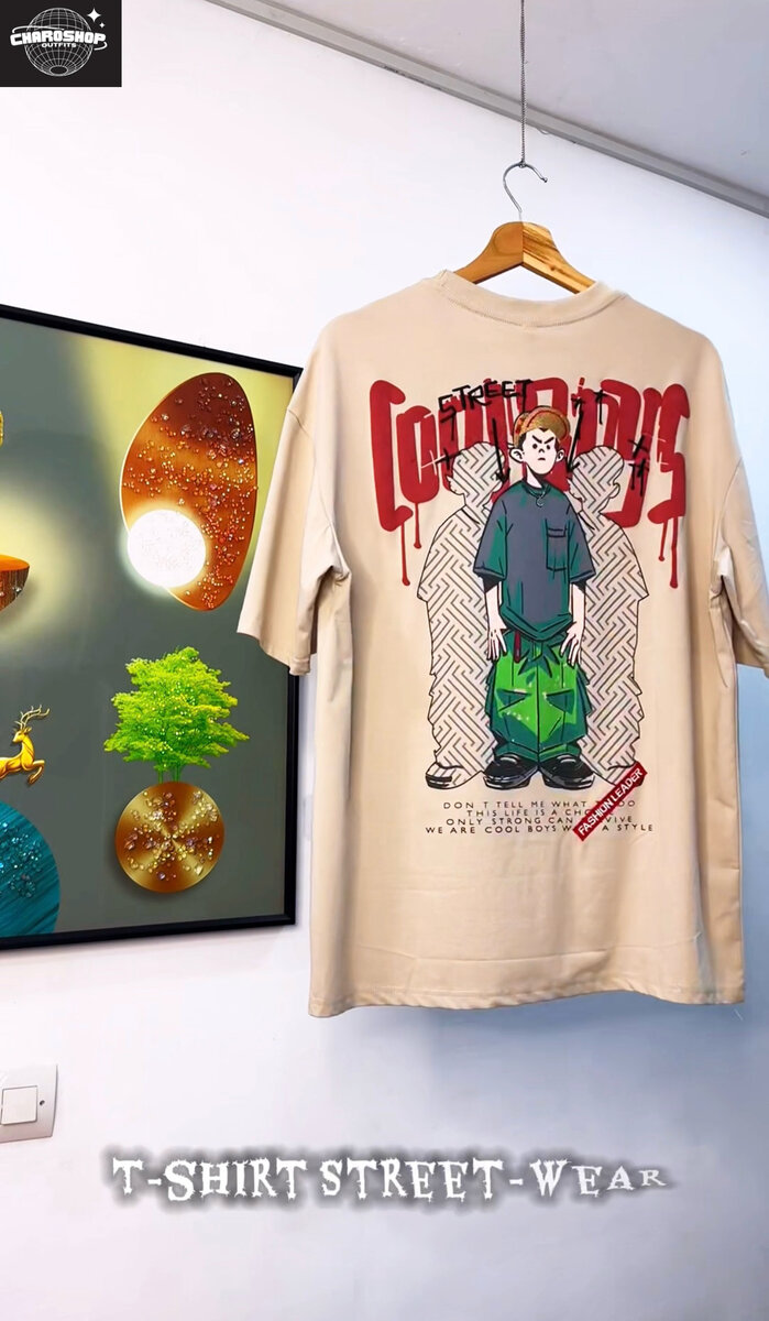 T-shirt streetwear urbain