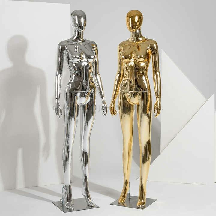Silver &Gold Full body female mannequins