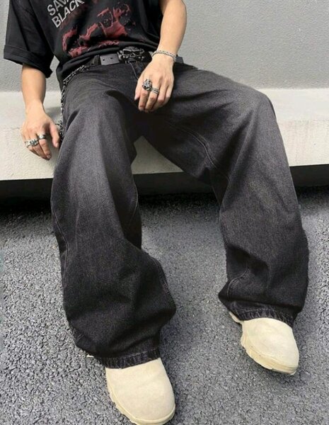 Jean ample moderne style streetwear