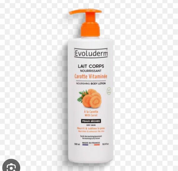 Lait Evoluderm carotte