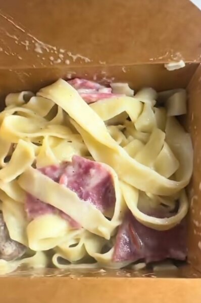 Délicieux Tagliatelles Crème et Jambon