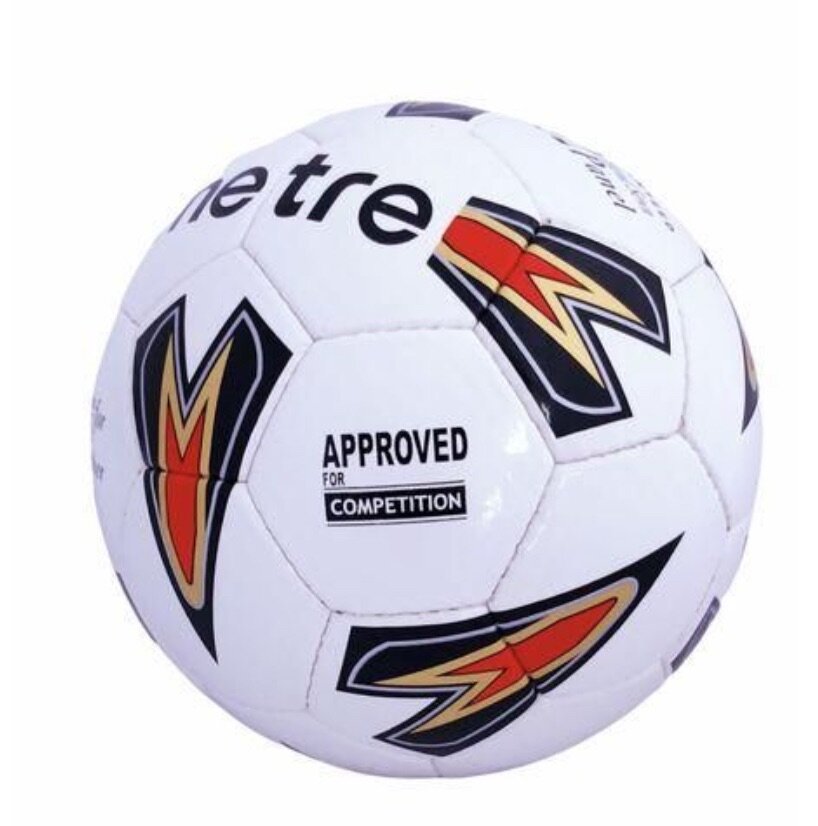 High Quality Football With Referee - Size 5 - Multicolor