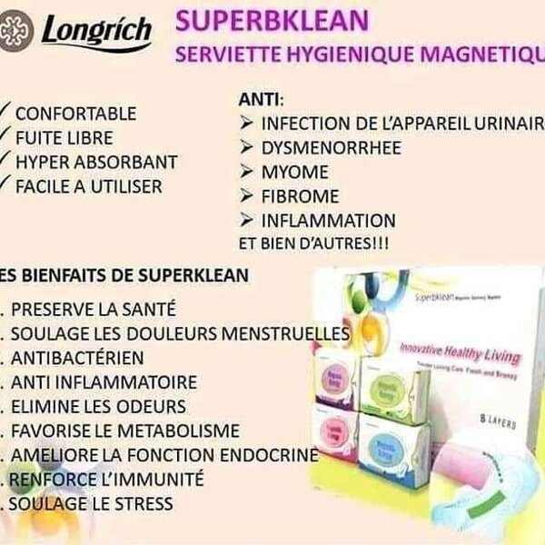 Serviette hygiénique