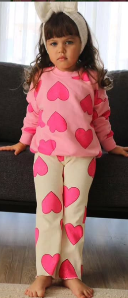 Домашний костюм сердечко