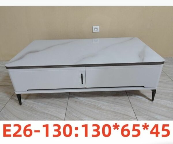 Table basse moderne blanc
