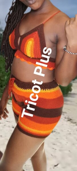 Ensemble Bikini Tricot Été