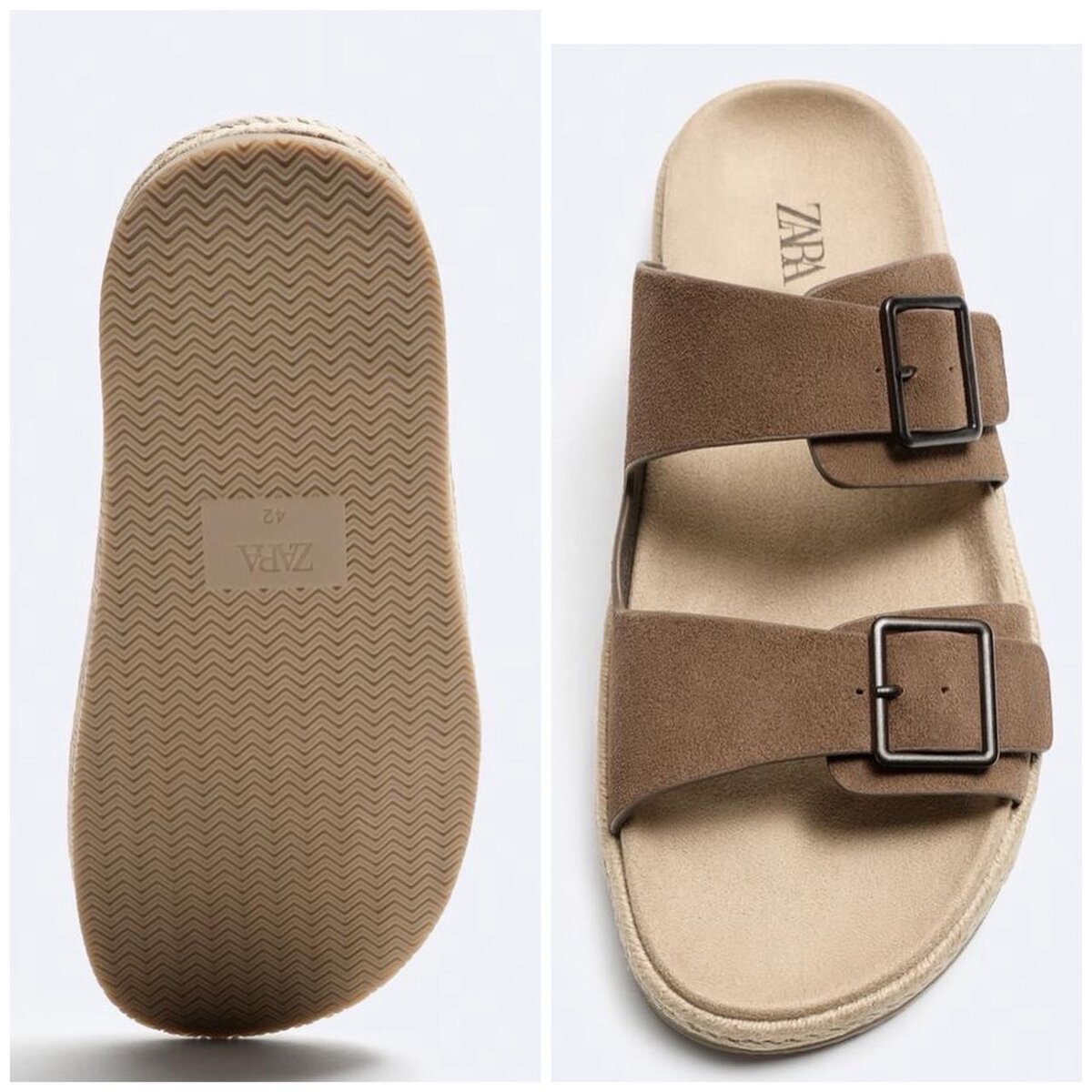 Sandales confortables modernes